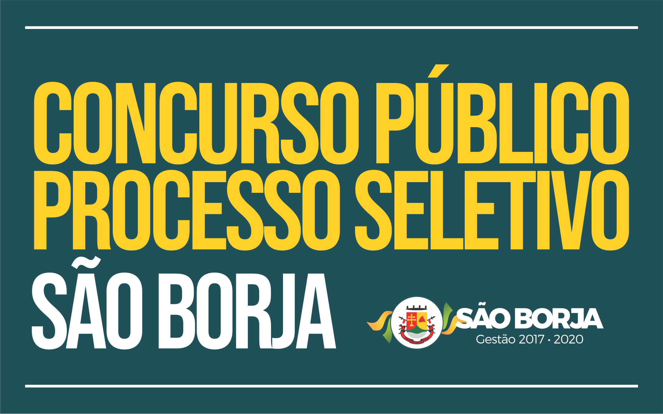 CONCURSO PÚBLICO E PROCESSO SELETIVO 2019